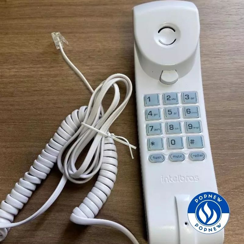 Telefone interfone Fixo gondola para parede ou mes