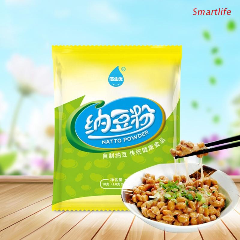 Sx 10 / Saco Natto Pós Bactera Starter Bactera Na
