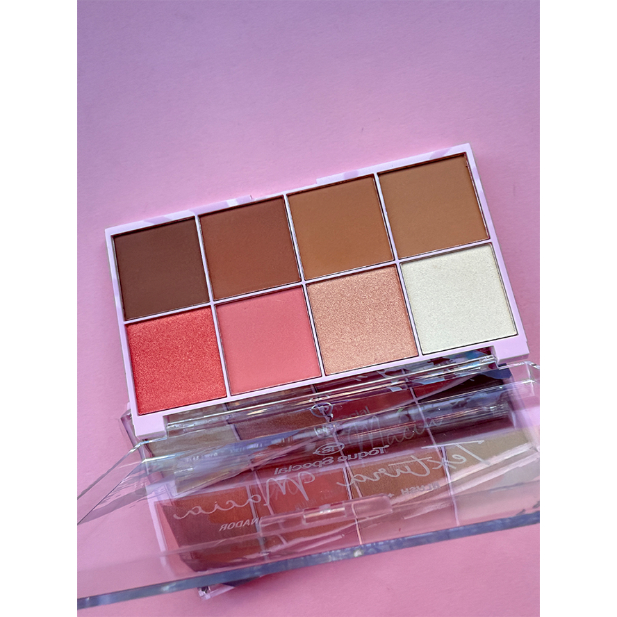 MARBLE – PALETA DE CONTORNO, BLUSH E ILUMINA