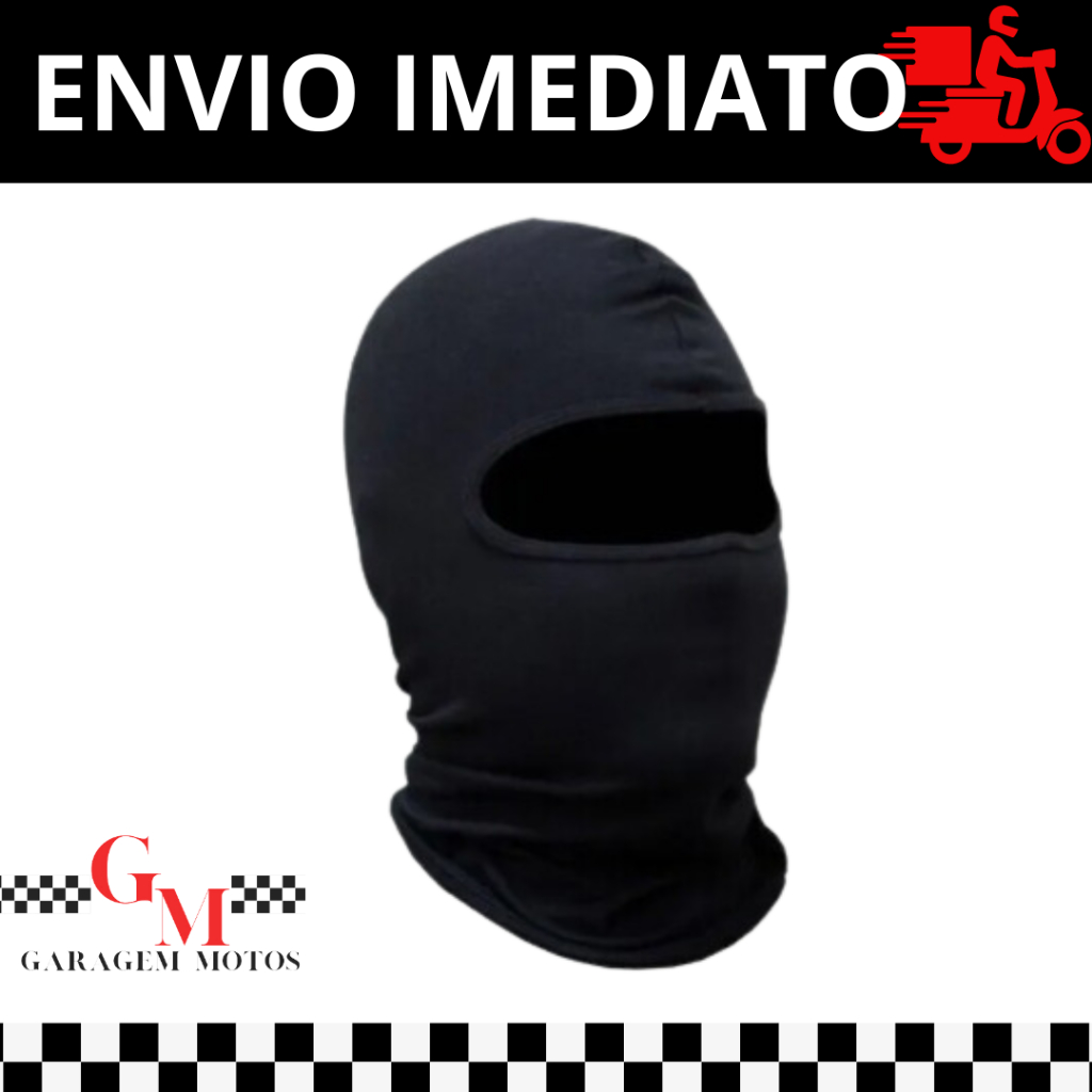Balaclava Touca Ninja Frio Intenso Vento Gorro Tou