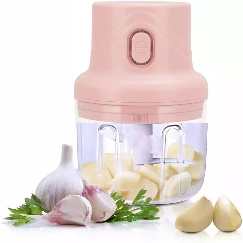 mini picador de alimentos elétrico 3 lâminas 250