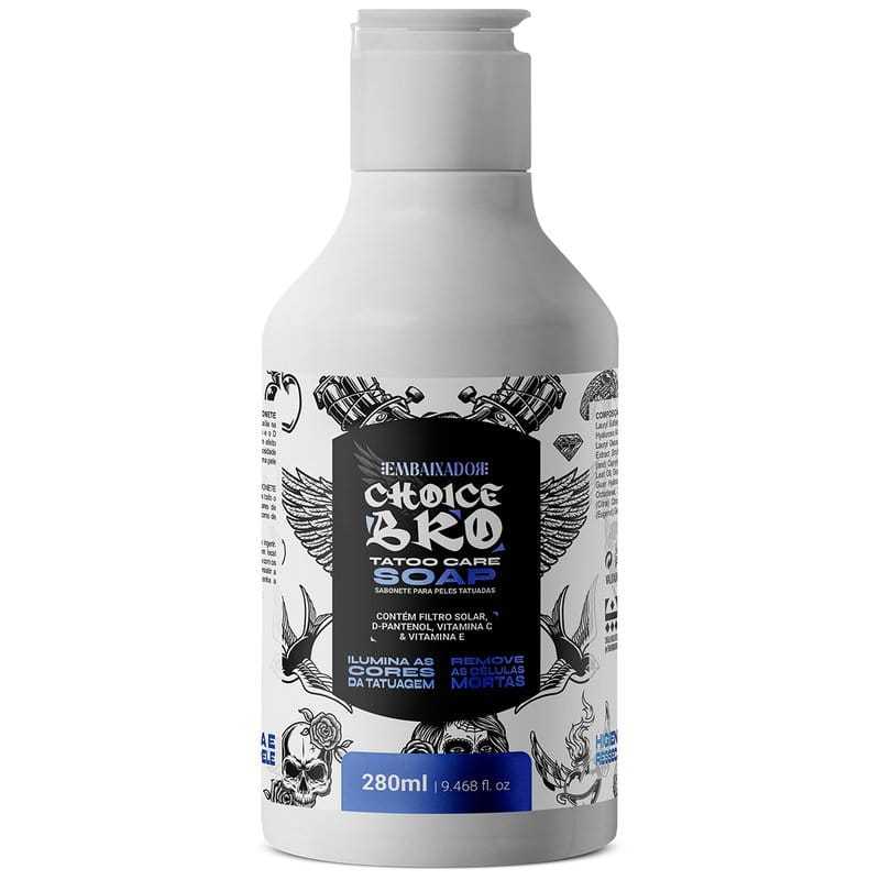 Sabonete Para Peles Tatuadas Choice Bro Embaixador