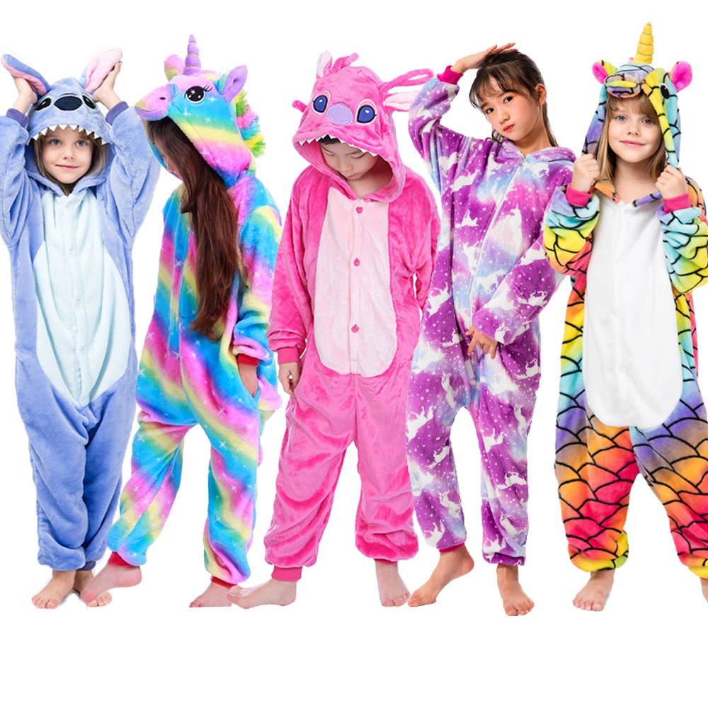 Novo Pijama De Ponto De Inverno Para Crianças Kig