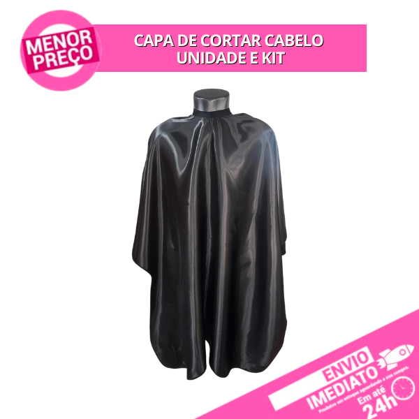Capa Cortar Cabelo Unissex Barbearia Cabeleireiro 