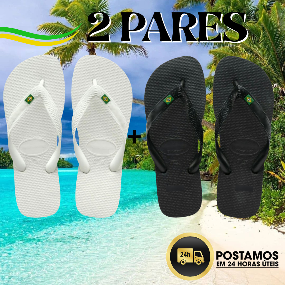 Chinelo Bandeirinha Original Sandalia De Dedo Unis