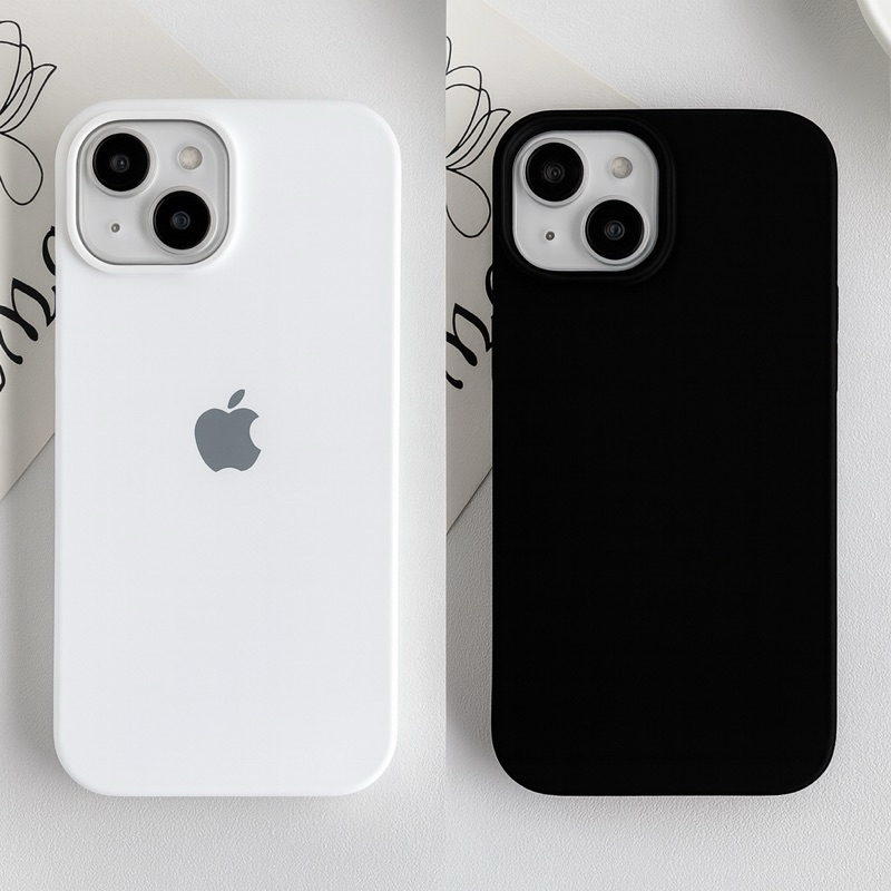 Capa Capinha Silicone Aveludada Premium PRETO BRAN
