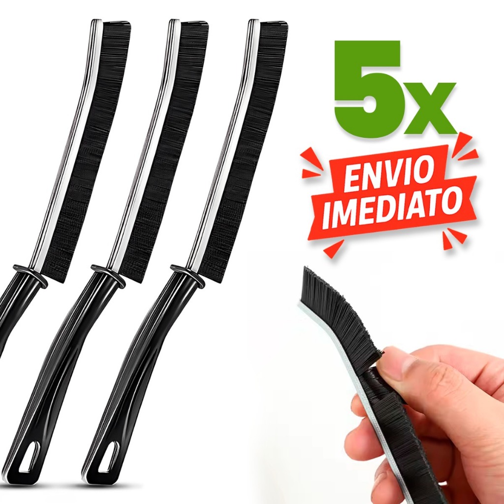 Escovas de Limpeza Multiuso Para Frestas Trilhos J