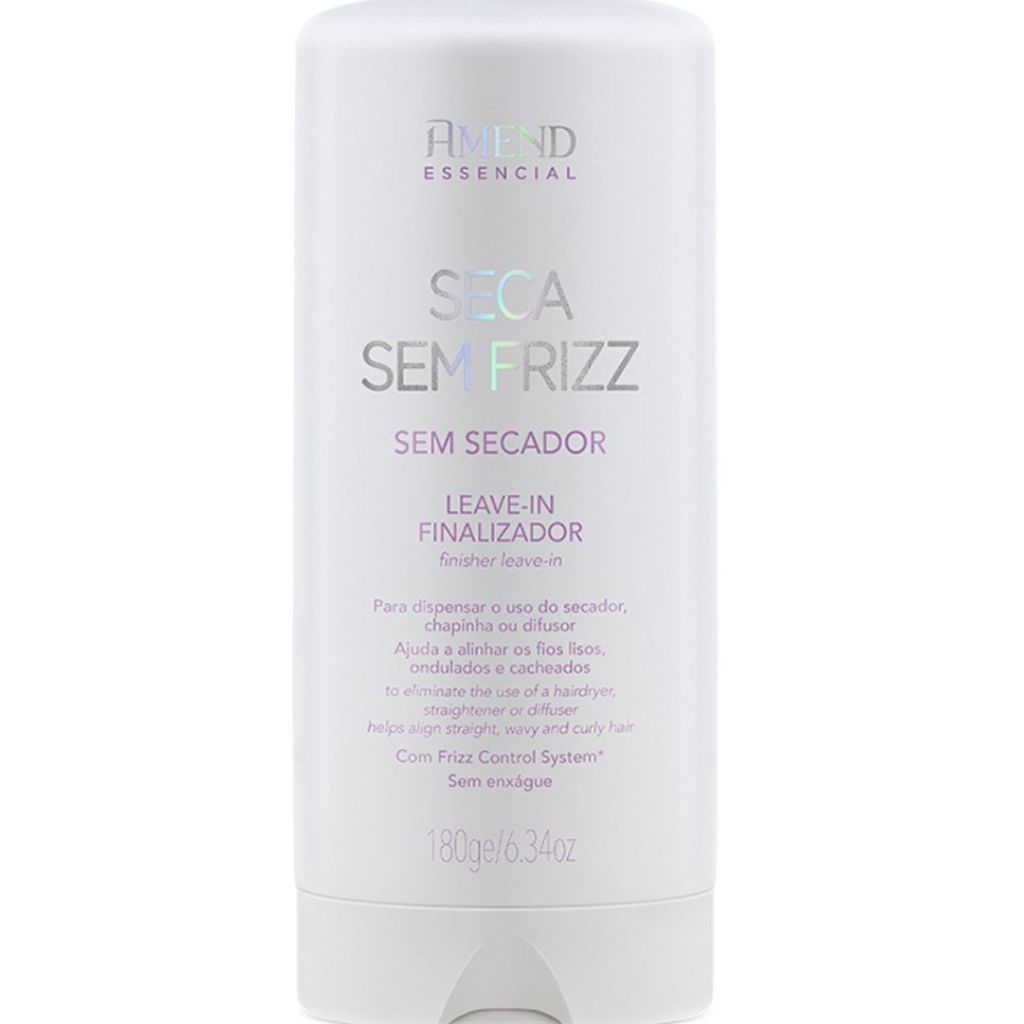 Amend Essencial Seca Sem Frizz Proteção térmica