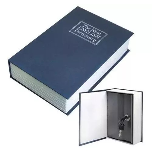 Cofre Camuflado Forma De Livro Dicionário Com Cha