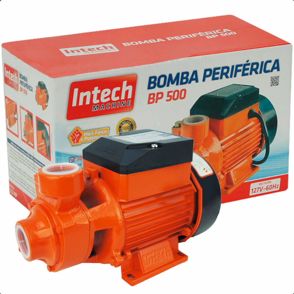 Bomba Periférica 0,5hp 1/2cv Intech Machine 60hz 