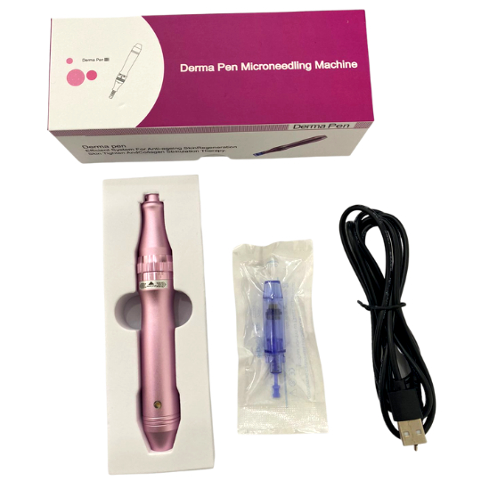 Caneta Derma Pen Modelo HT-0005 Bivolt Sem Fio Der