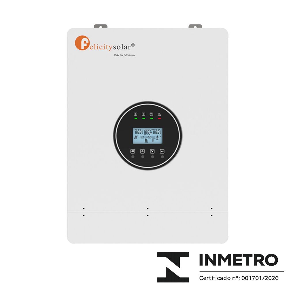 Inversor Hibrido 5000w-48v/110v-mppt 100a Felicity