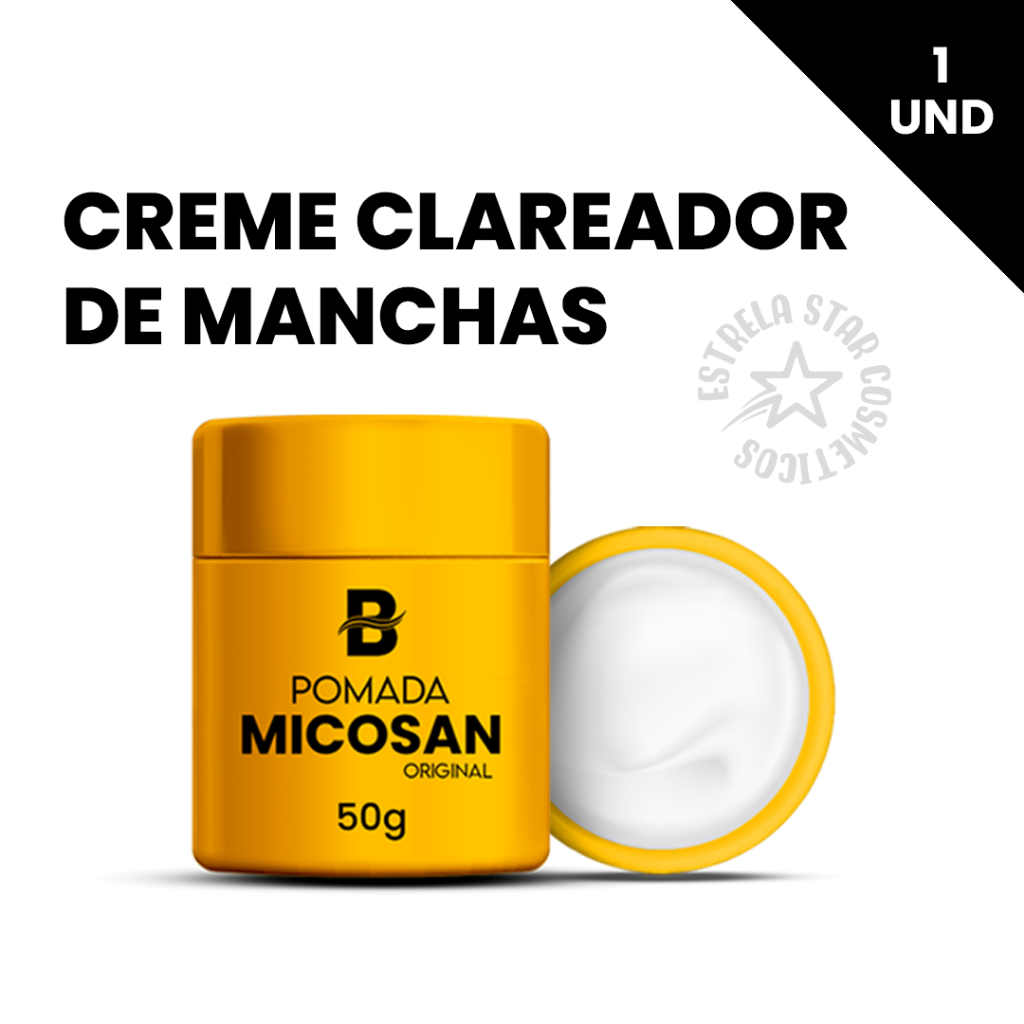 Pomada Micosan Clareamento de Pele e Tira Manchas