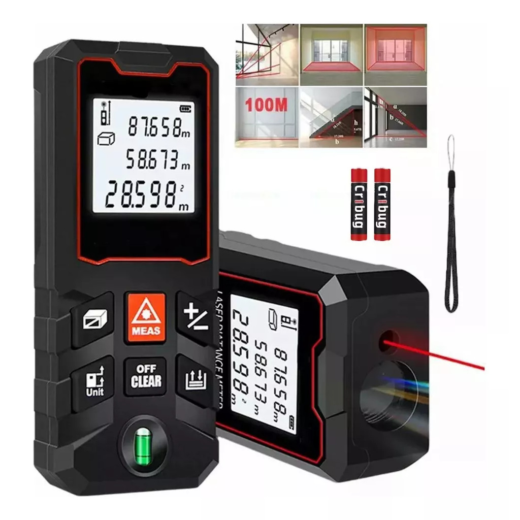 Trena Laser 40m – Mede Área/Volume, IP54, L