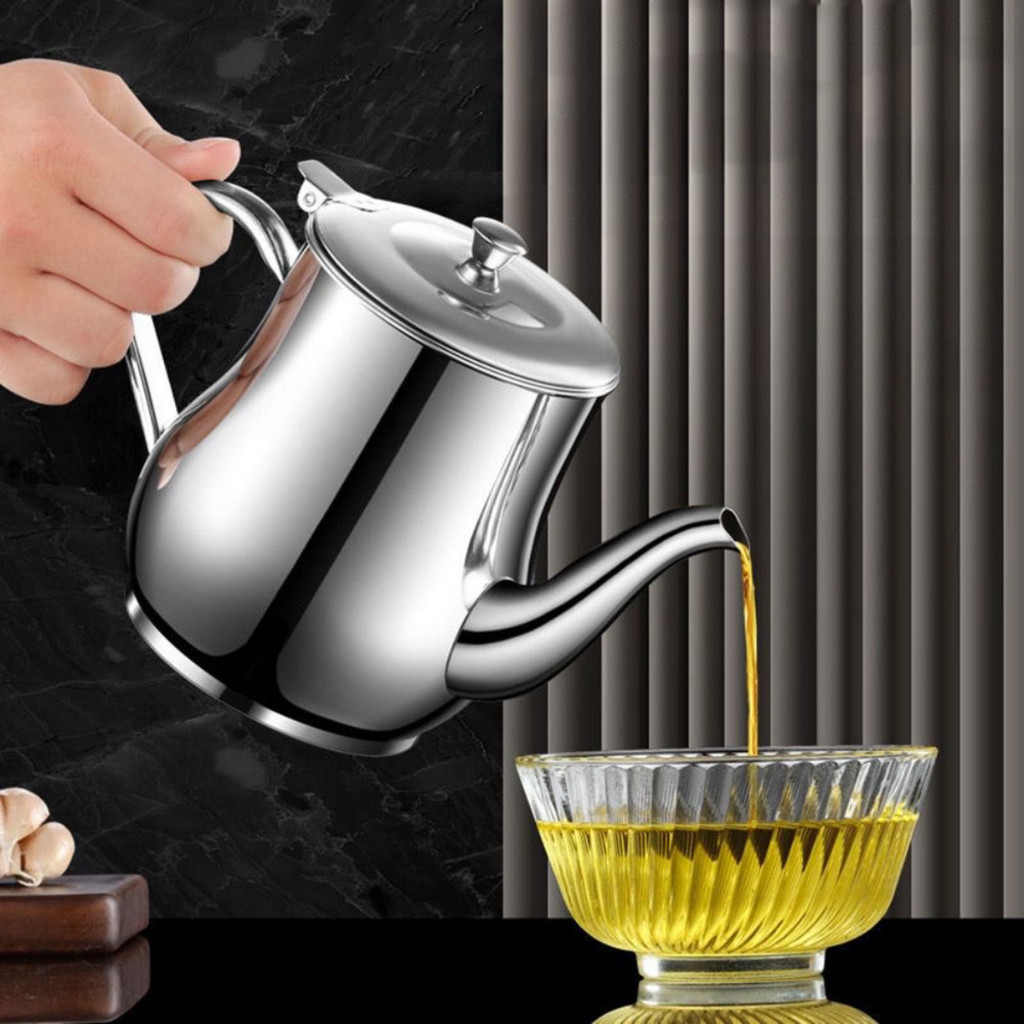 Bule De Inox Para Café Chá Leite Elegante Com Al