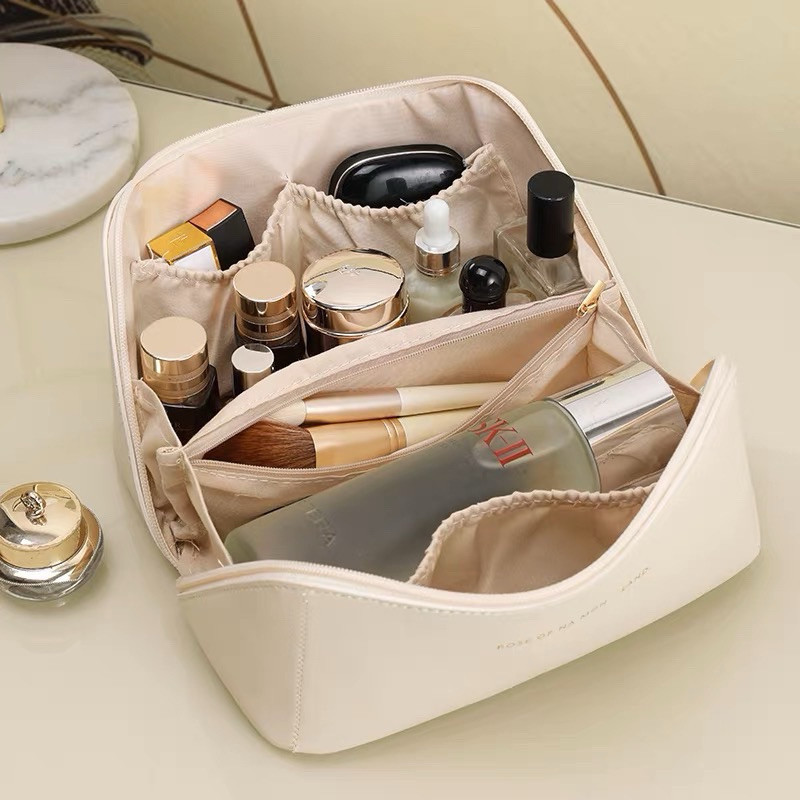 Bolsa Necessaire Organizador de Maquiagem Espaços