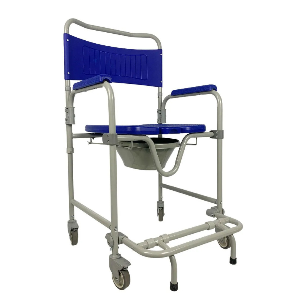 Cadeira De Banho Dobrável Higiênica 150kg Sanit�