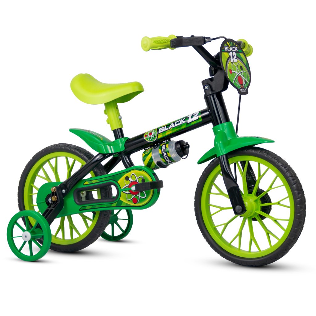 Bicicleta Infantil Aro 12 Nathor  Para Crianças d