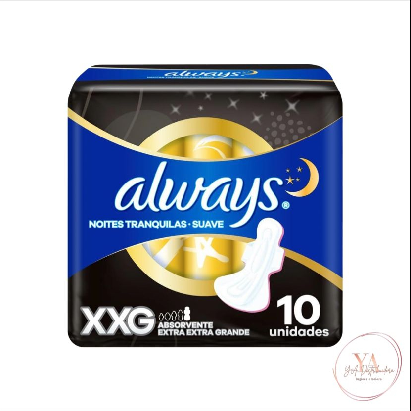 Absorvente Noturno Always Noites Tranquilas Cobert