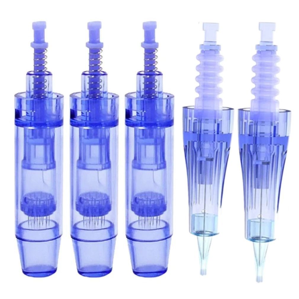 Kit 10 Cartuchos Microagulhamento Para Caneta Derm