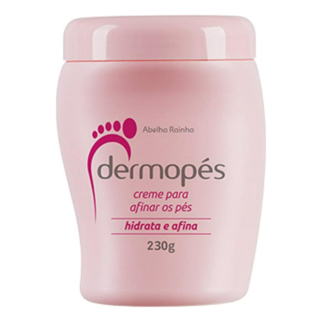 Creme Para Afinar Os Pés Dermopés Abelha Rainha 