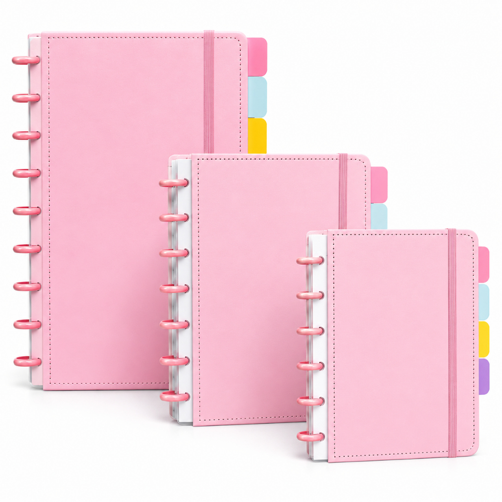 Caderno Inteligente A6 A5 B5 A4  Preto Planner Di�