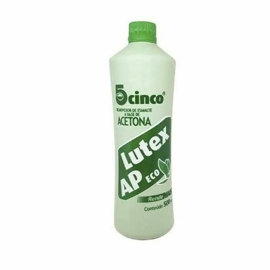 Lutex Acetona 500ml Removedor de Esmaltes a base d