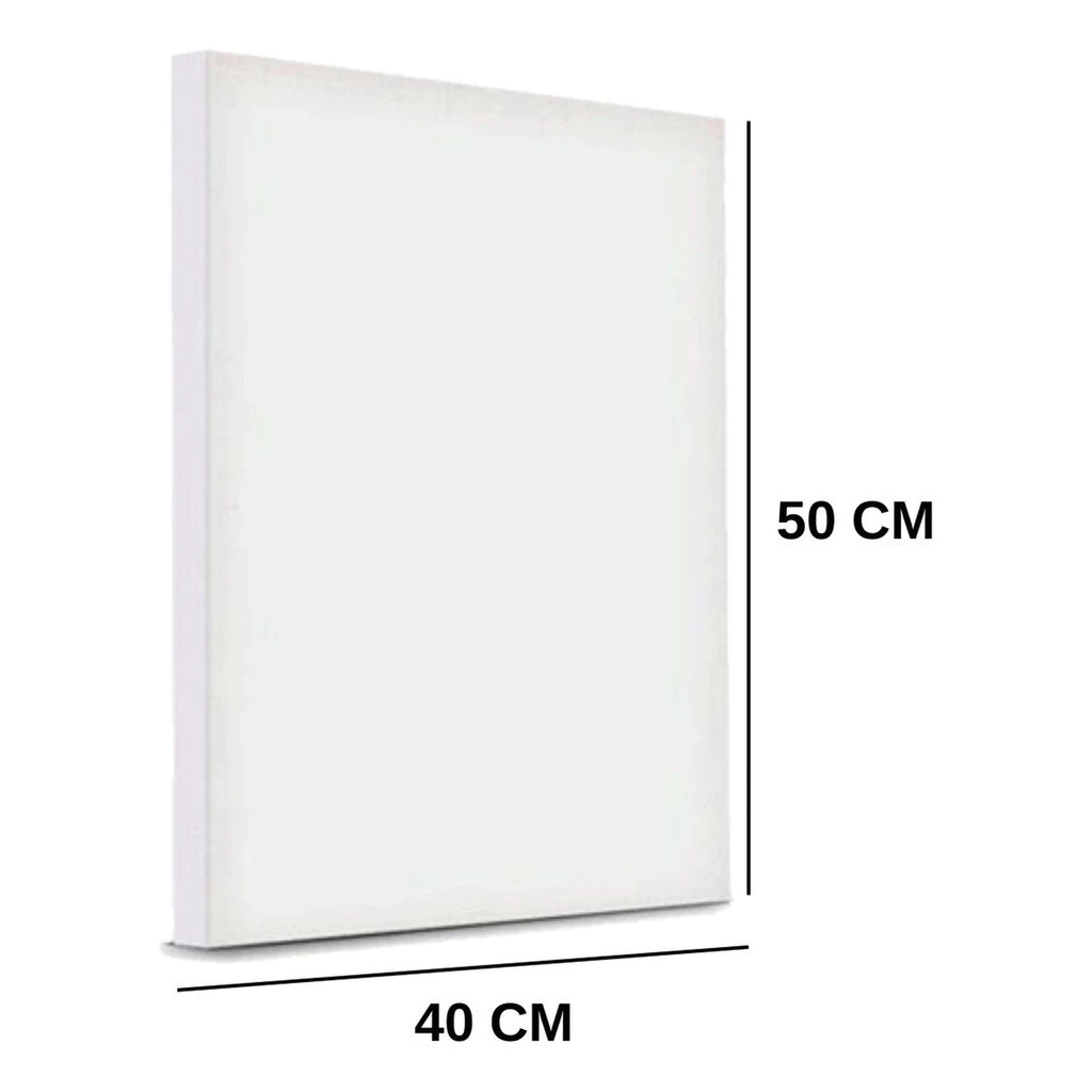 Tela Para Pintura 50 x 40 – 1 Unidade Qualid