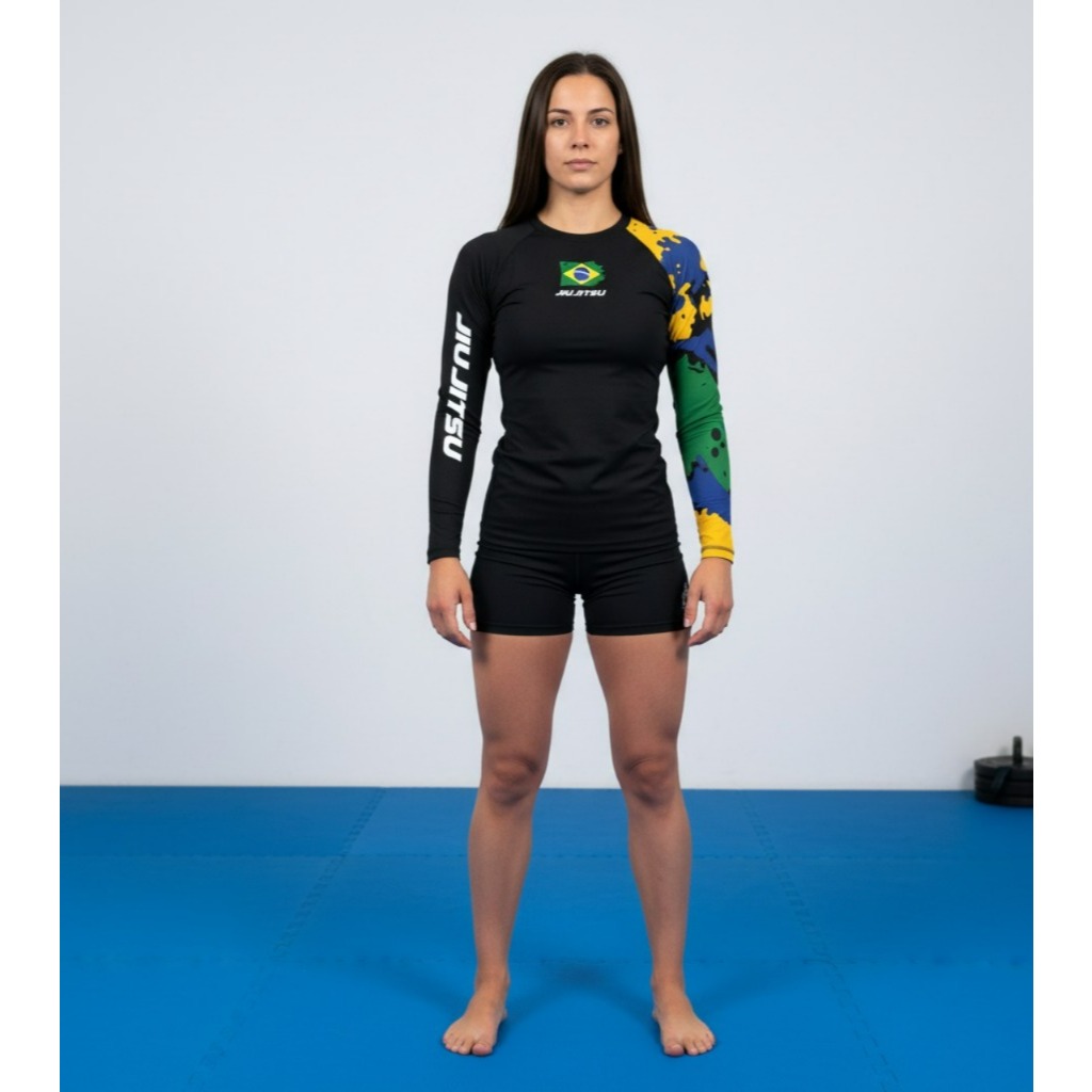 Rash Guard Compressão Jiu-Jítsu Manga  |  Longa 