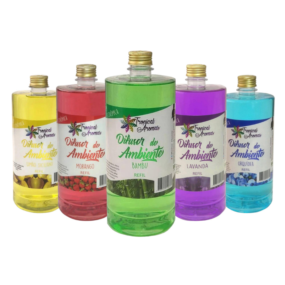 Refil Difusor Aromatizador Ambiente Tropical Aroma