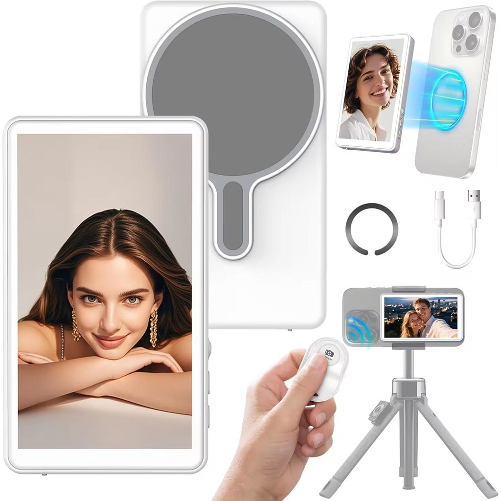 Tela Magnética Monitor Para Celular Sem Fio Smart