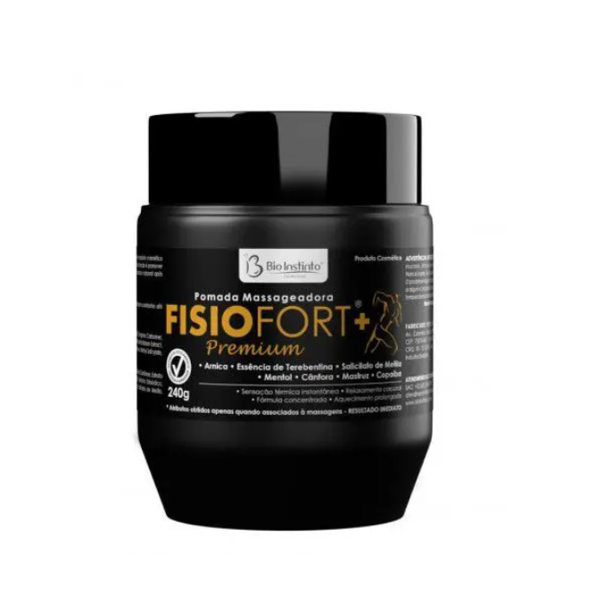 Pomada Massageadora Fisiofort+ Premium – Bio