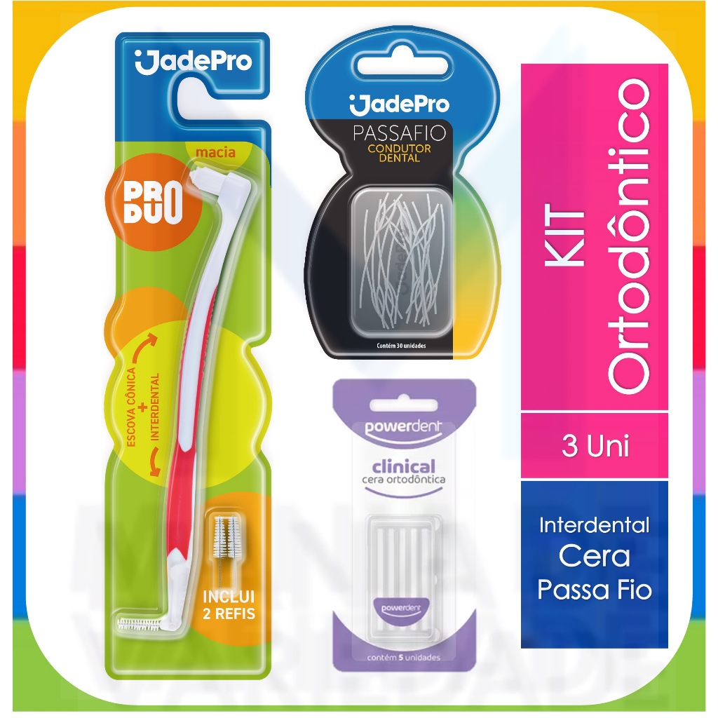 Kit Ortodôntico – Escova Interdental + Pass
