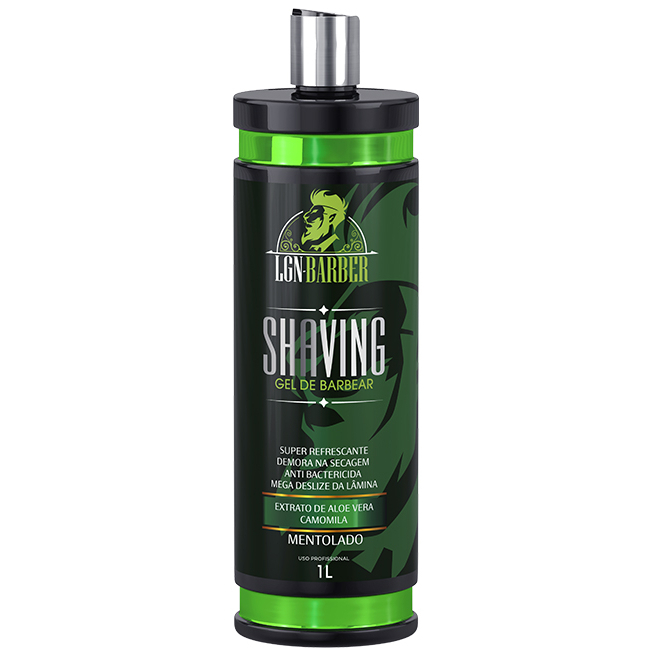 Shaving gel parabarbear menta 1L – LGN Barbe