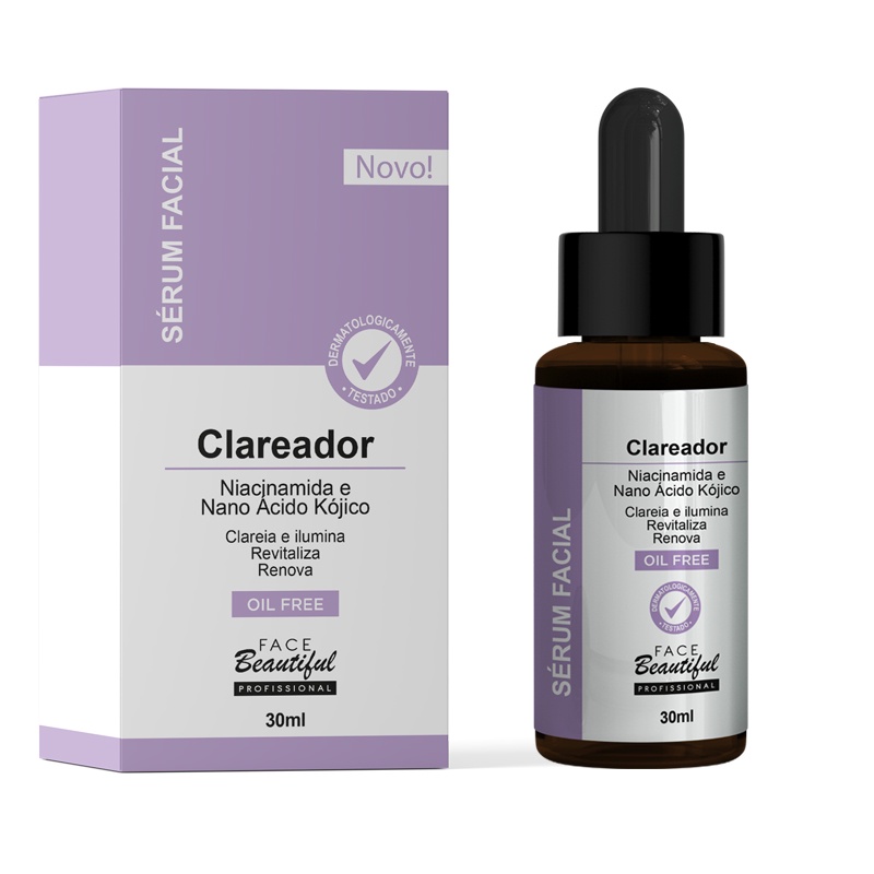 Sérum Facial Clareador Oil Free Face Beautiful 30