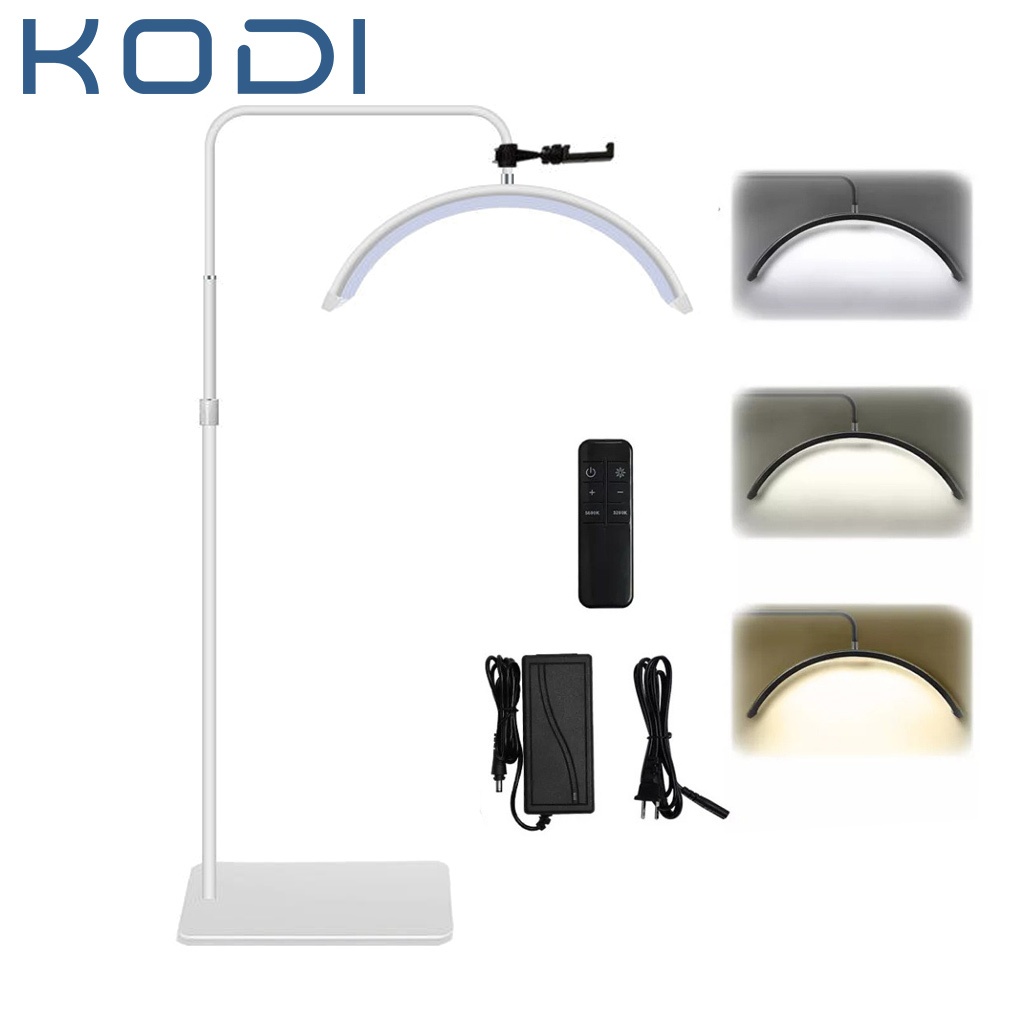 Luminária LED Meia Lua 40W com Suporte Celular P