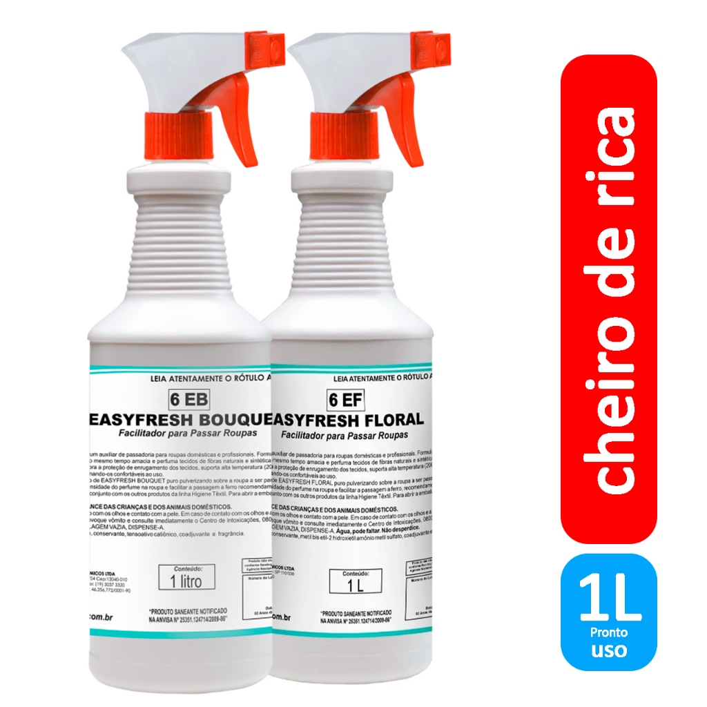 Cheiro de Rica com Borrifador 1L Pronto Uso Fragr�