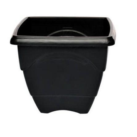 Kit 5 Vasos Quadrados 5,5 Litros Preto – Res