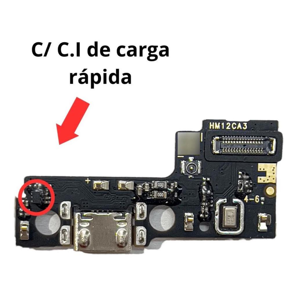 Conector Placa Dock de Carga Compatível Redmi 12C