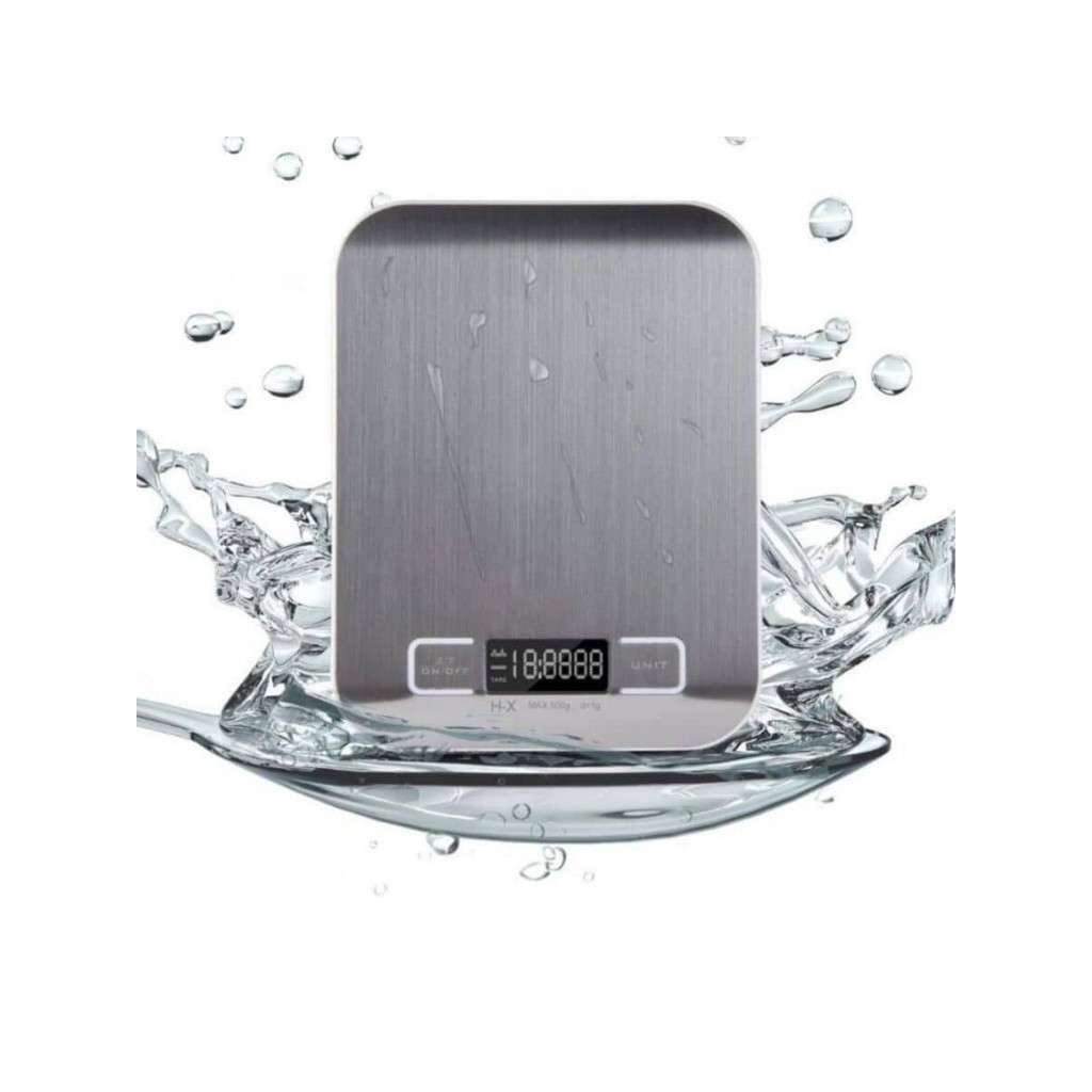 Balança de Cozinha Digital 10kg em Inox Alta Prec