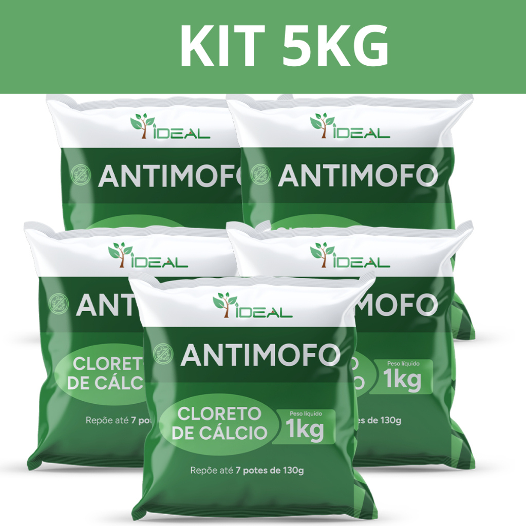 Cloreto de Cálcio Antimofo Desumidificador Bolinh