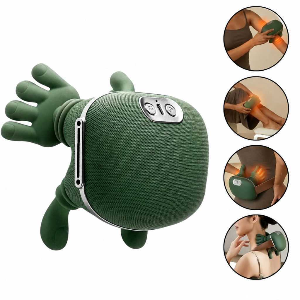 Massageador De Pescoço Elétrico Portátil Aqueci