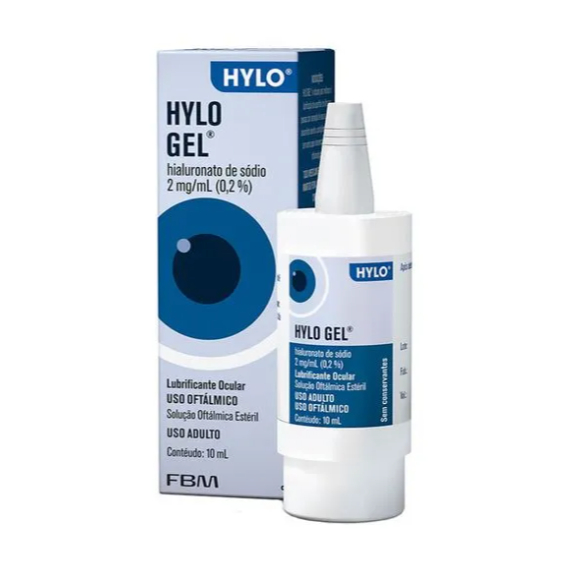 Colírio Lubrificante Ocular Hylo Gel 10mL