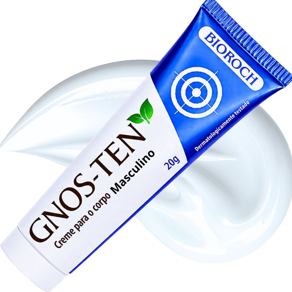 Pomada Intima Masculina odor incômodos Gnos-ten 2