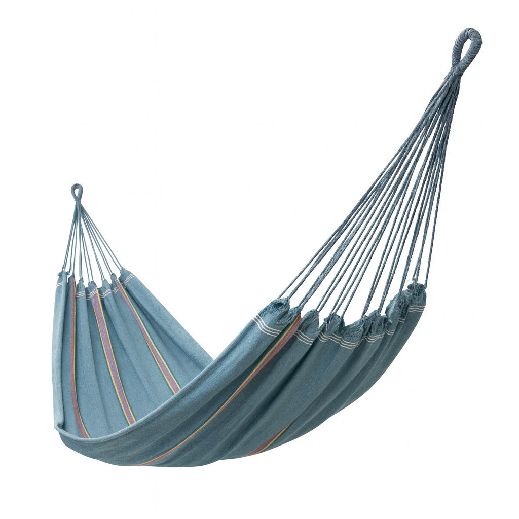Rede de Dormir Solteiro Cinza 3,0m x 1,20m em Algo