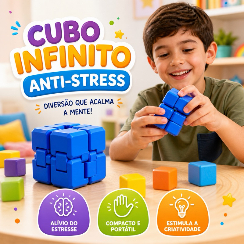 Recurso Terapêutico Cubo do infinito | Autismo TE