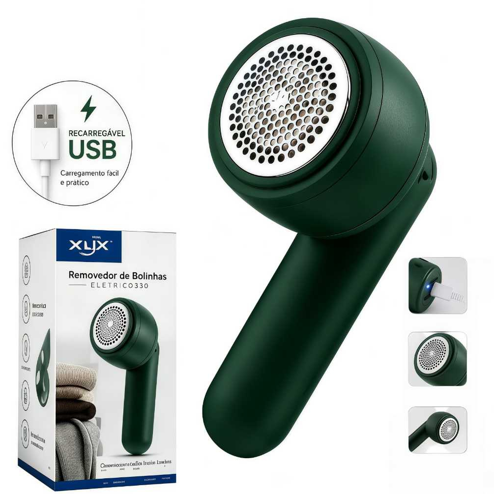 Papa Bolinhas Eletrico Tira Pelos de Roupas Remove