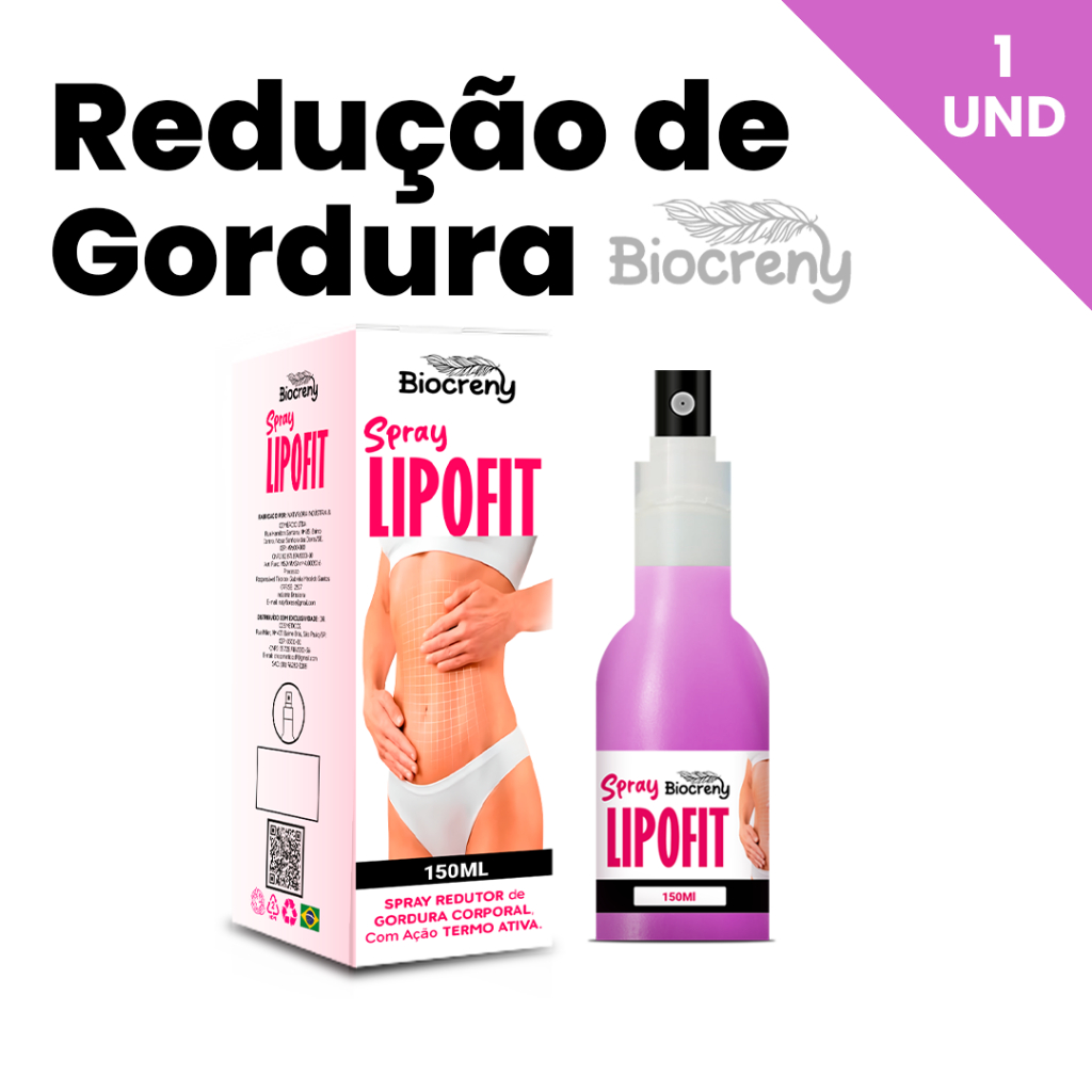 Spray Lipofit: Eliminar Gordura Corporais e Melhor