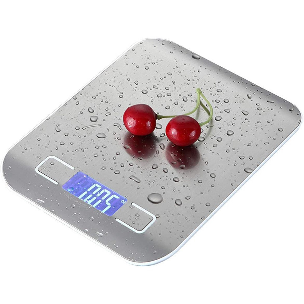 Balança de Cozinha Digital Inox 1g Até 10kg Alta