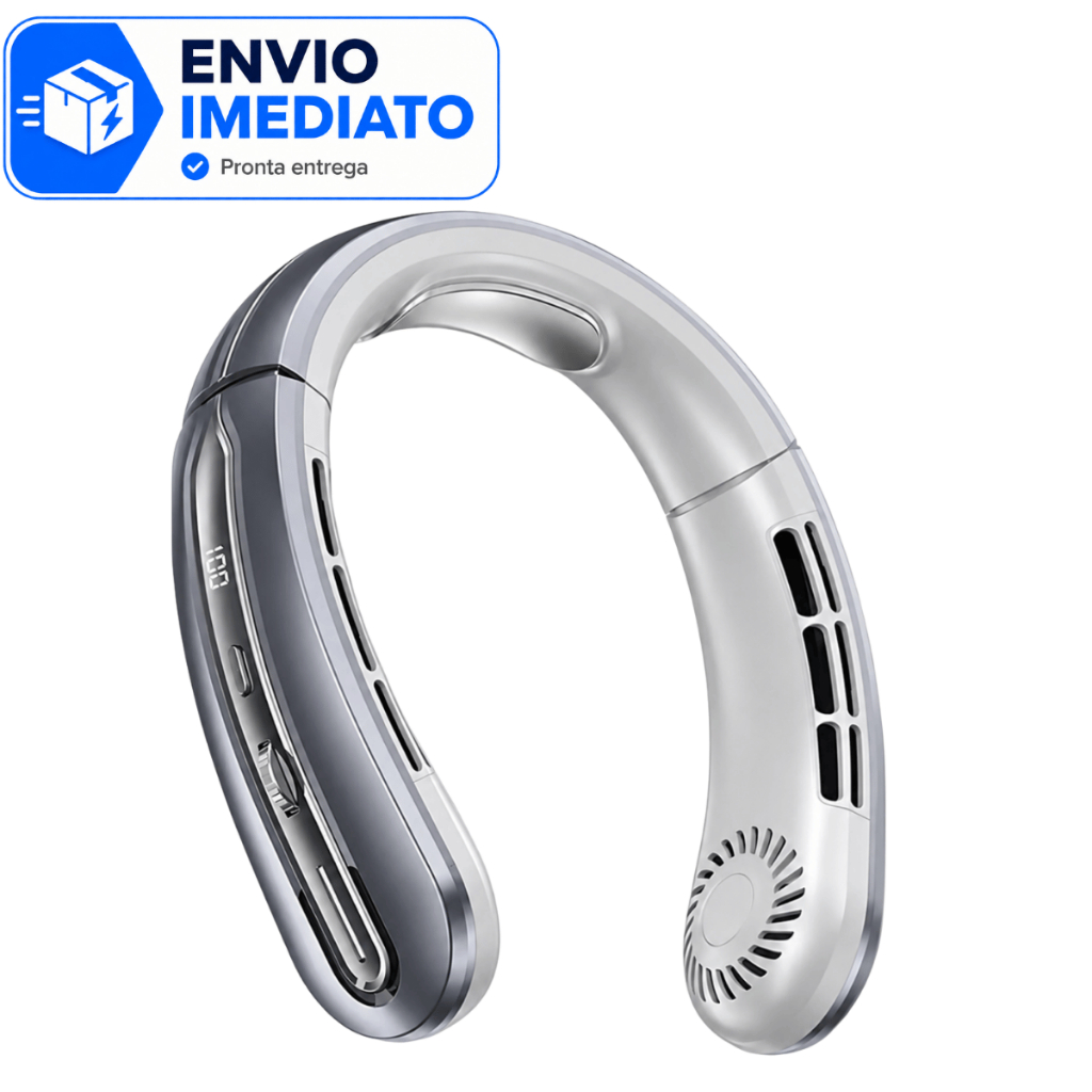 Ventilador de Pescoço Portátil Sem Fio Recarreg�